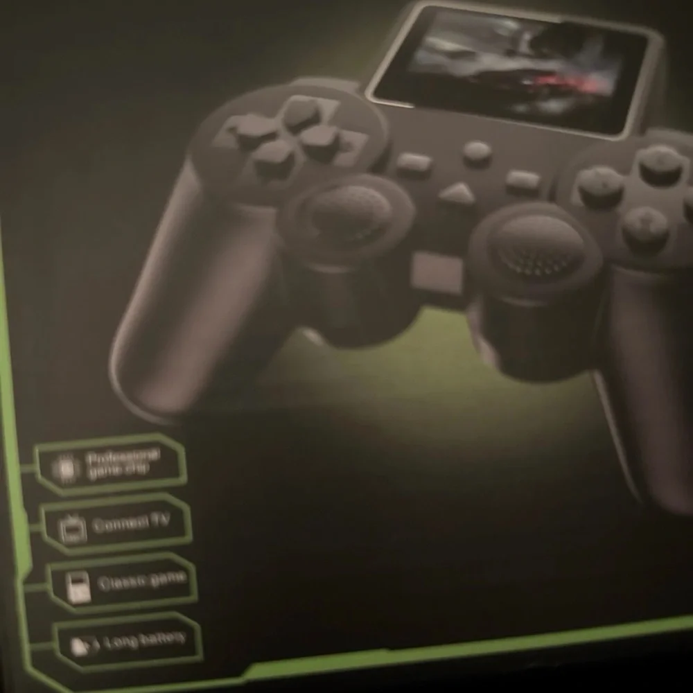 Black Digital Game Player Controller Gamepad